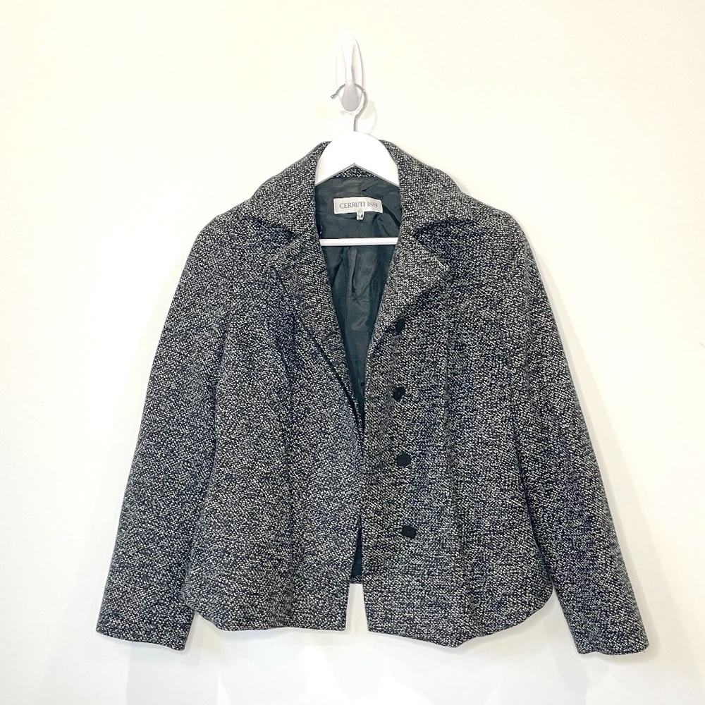 Cerruti 1881 Black and White Women's Blazer